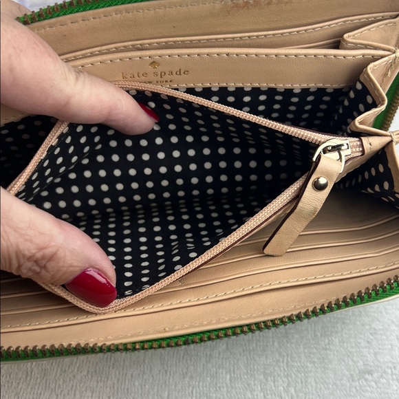 Kate Spade Green Patent Leather Wallet - Picture 9 of 9